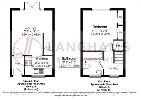 Floorplans For Sussex Place, Slough